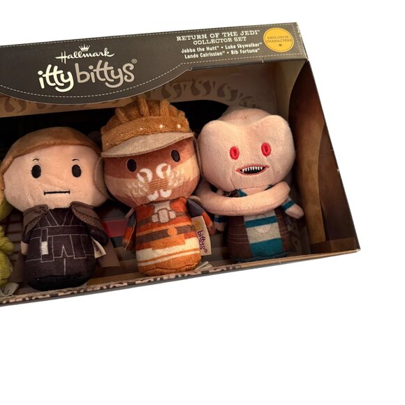 Hallmark Star Wars Itty Bittys Return Of The Jedi Collector Set Featuring Jabba - Picture 3 of 4